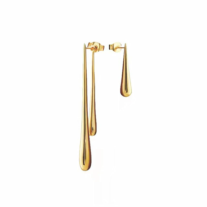 kshmir New simple design fashion irregular long earrings a variety of wear method neutral earrings accessories gift