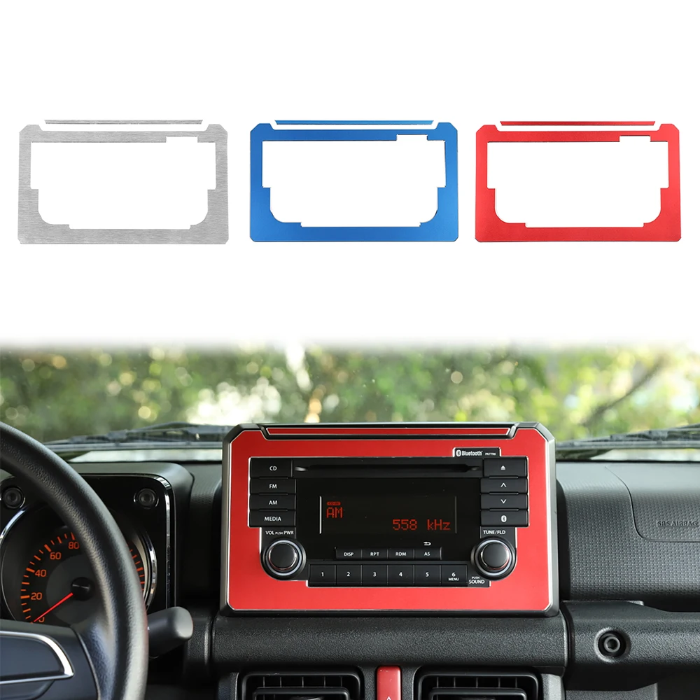 

Aluminium Alloy Car Inner CD Screen Decoration Cover Frame for Suzuki Jimny 2019 2020 2021 2022 2023 Interior Accessories