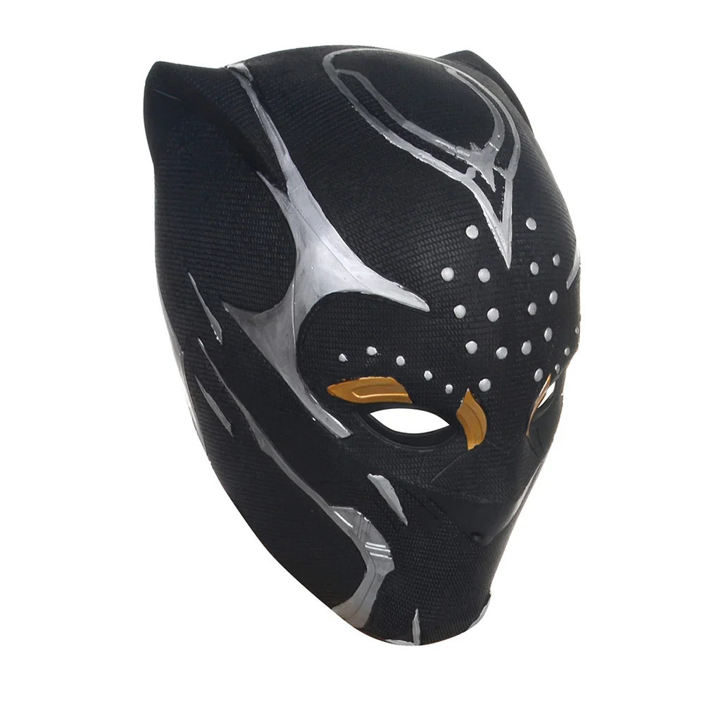 Black Latex Masks Panther Shuri Mask Cosplay Latex Masks Helmet Masquerade Halloween Christmas Party Costume Props