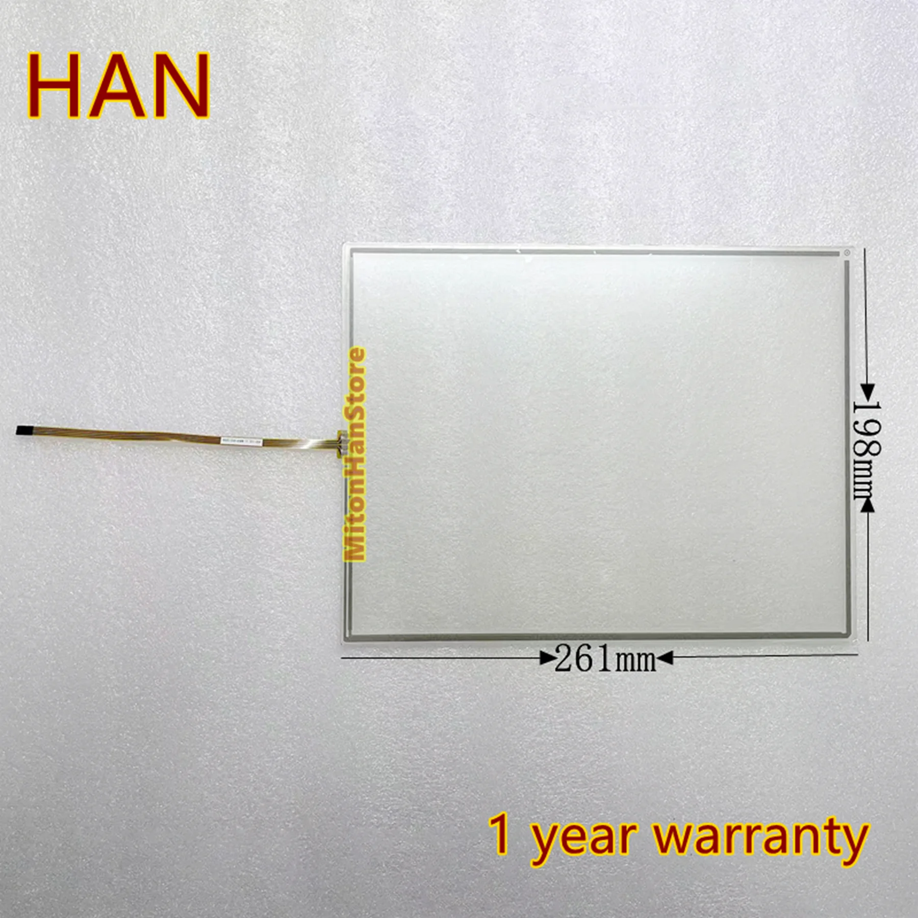 New For AD-12.1-4RU-03-200 AD-12.1-4RU-D3-200WK 12.1 Inch Touch Panel Screen Digitizer