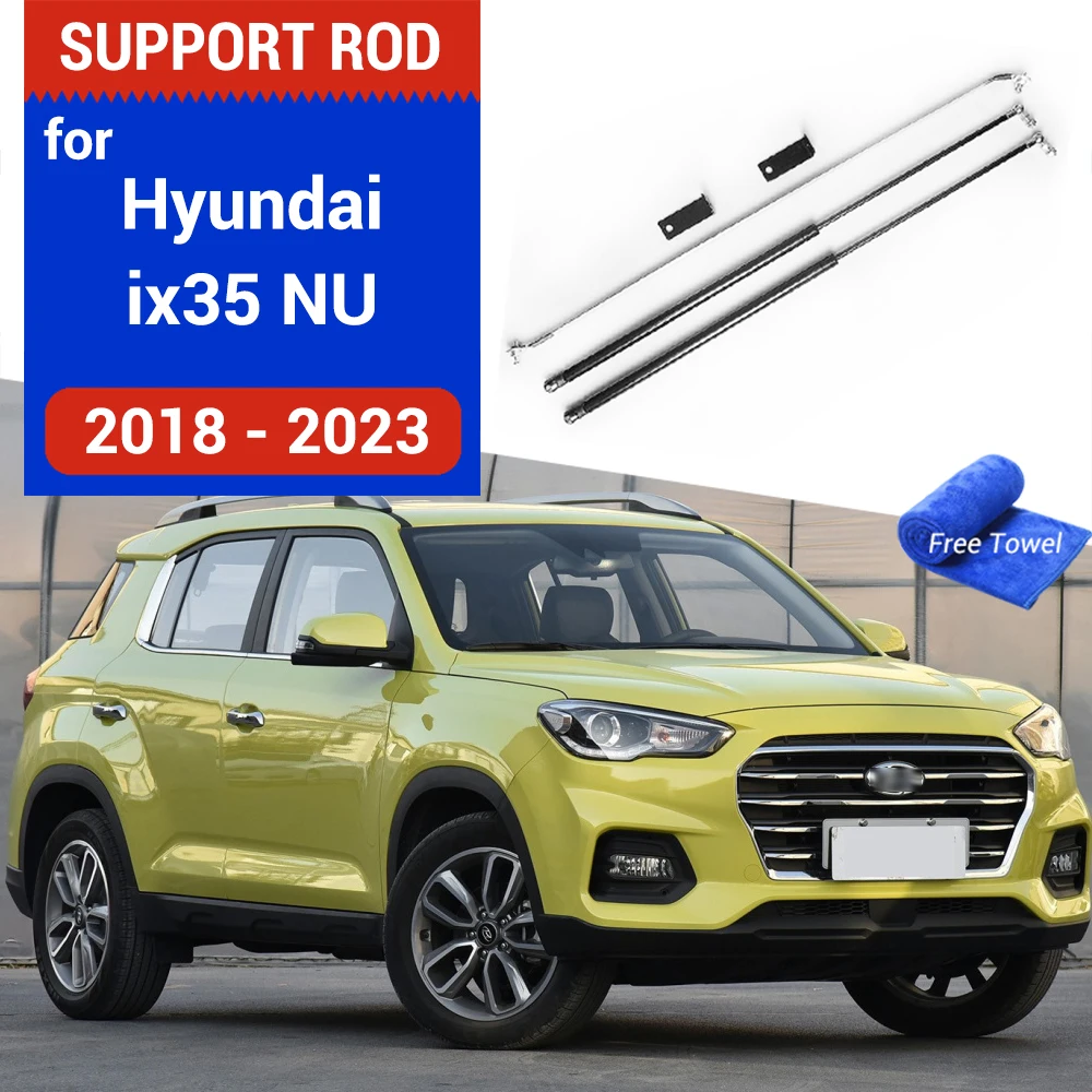 

Car Engine Strut Bars for Hyundai IX35 2018-2023 Hydraulic Rod Spring Shock Bracket Absorber Lift Kit Accessories