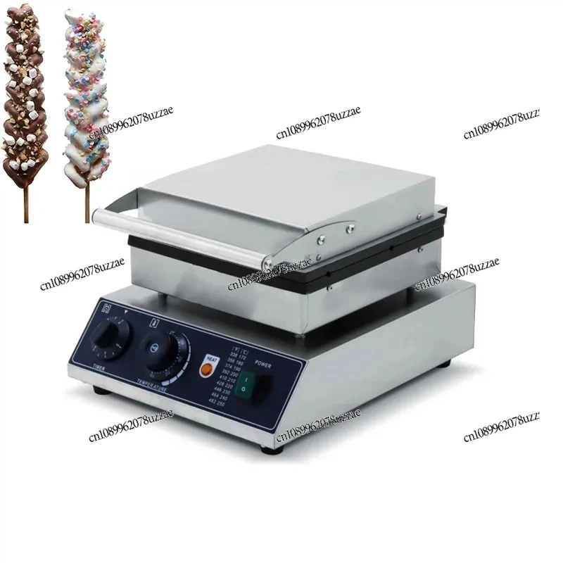 4 PCS Commercial Electric Wheat Ear Shaped Waffle Pops Machine Maker Waffle Maker