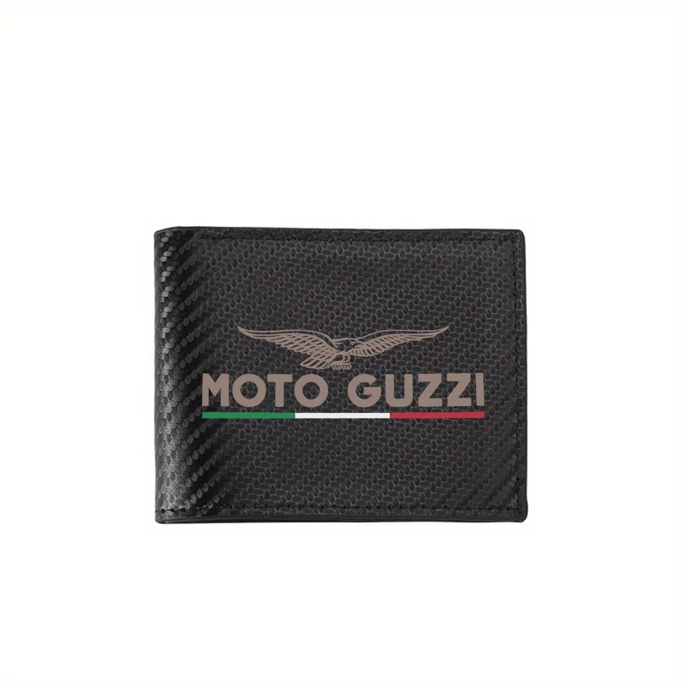

Winged eagle logo with brand name Men's Wallets Simple Business Modern Stylish Printing Design Gifts For Father Boyfriend Christ