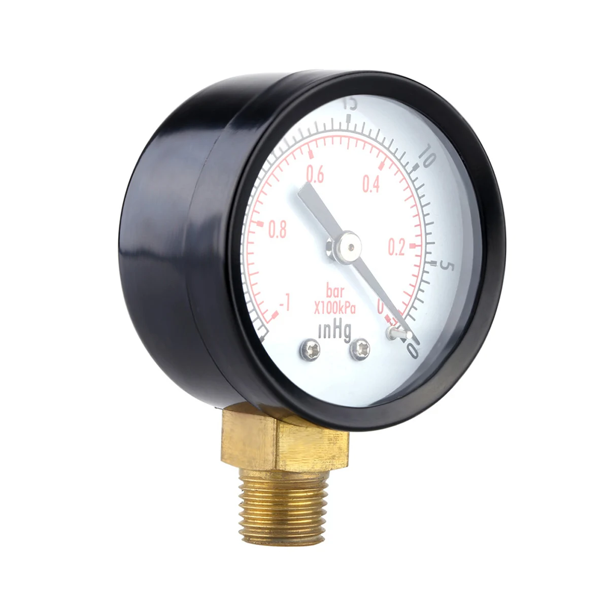 

Portable Vacuum Pressure Gauge 0-30inhg Durable Air Water Oil Gas Measurement Tool Utility Tester Vacuum Gauge