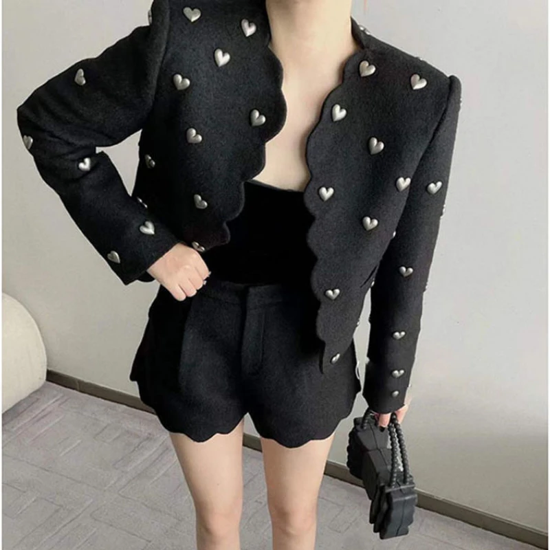 Vintage V Neck Long Sleeve Woman Coats Spring Autumn 2022 New Loose Casual All Match Women Jackets Streetwear Fashion Tops