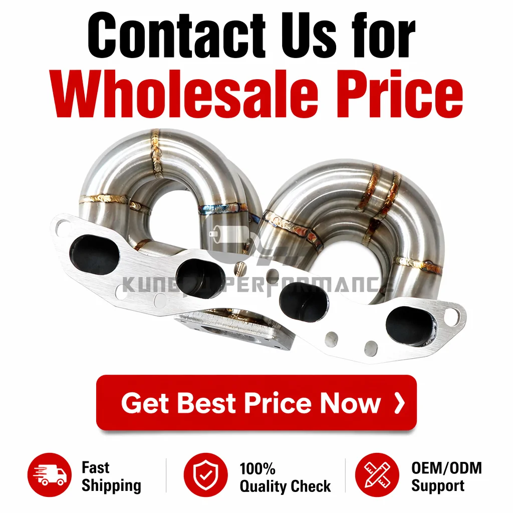 KUNGFU PERFORMANCE High Quality Stainless Steel 304 SR20 Manifold Fit for SR20DET S13 S14 S15 240sx