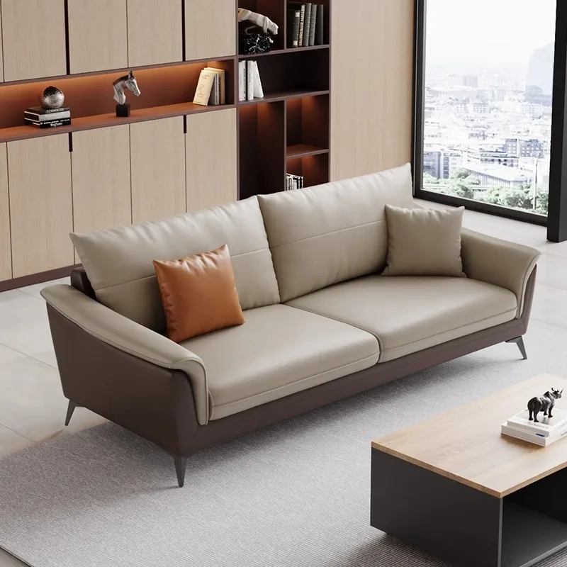 Boss Office Sofa Office Sofa Receiving Visitors Negotiating Sofa Office Supervisor