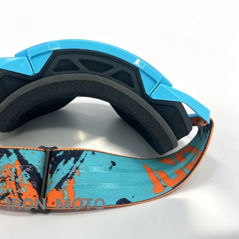 Motocross-Brille, Motorradbrille mit doppelseitigen Antibeschlaggläsern, verhindert Beschlagen während Winterfahrten, MX Dirt Bike Brille – Detail 5