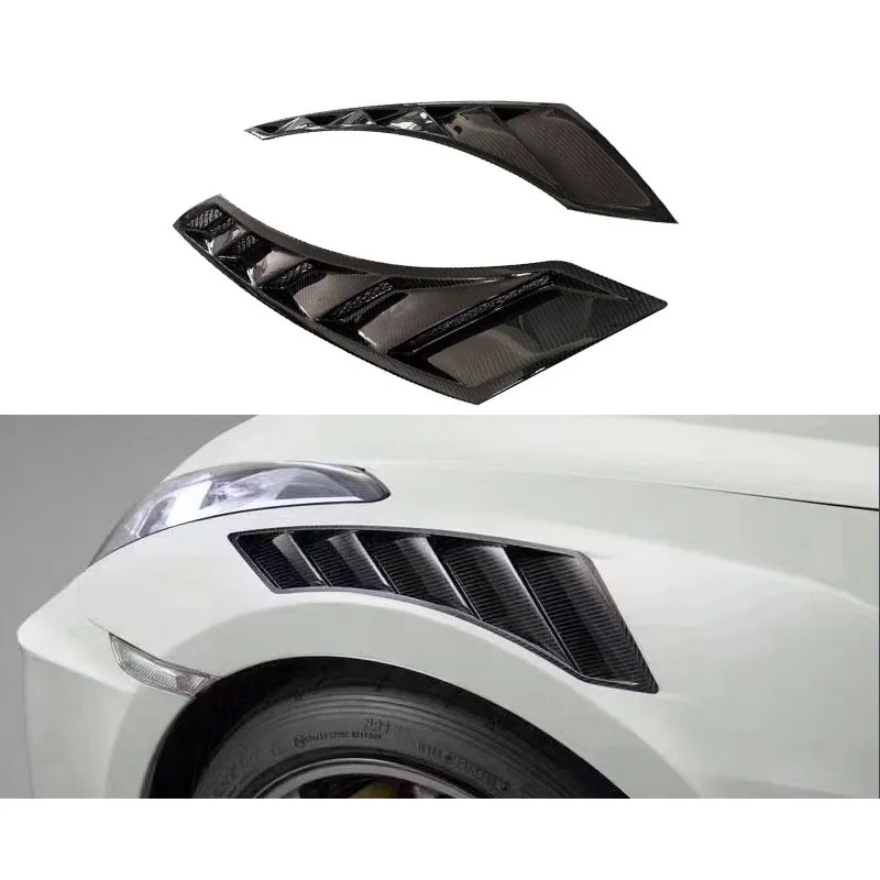 

Совместим с модификацией вентиляционного отверстия крыла Nissan GTR R35, внешнее переднее крыло, вентиляционное отверстие, автомобильные аксессуары, комплект кузова