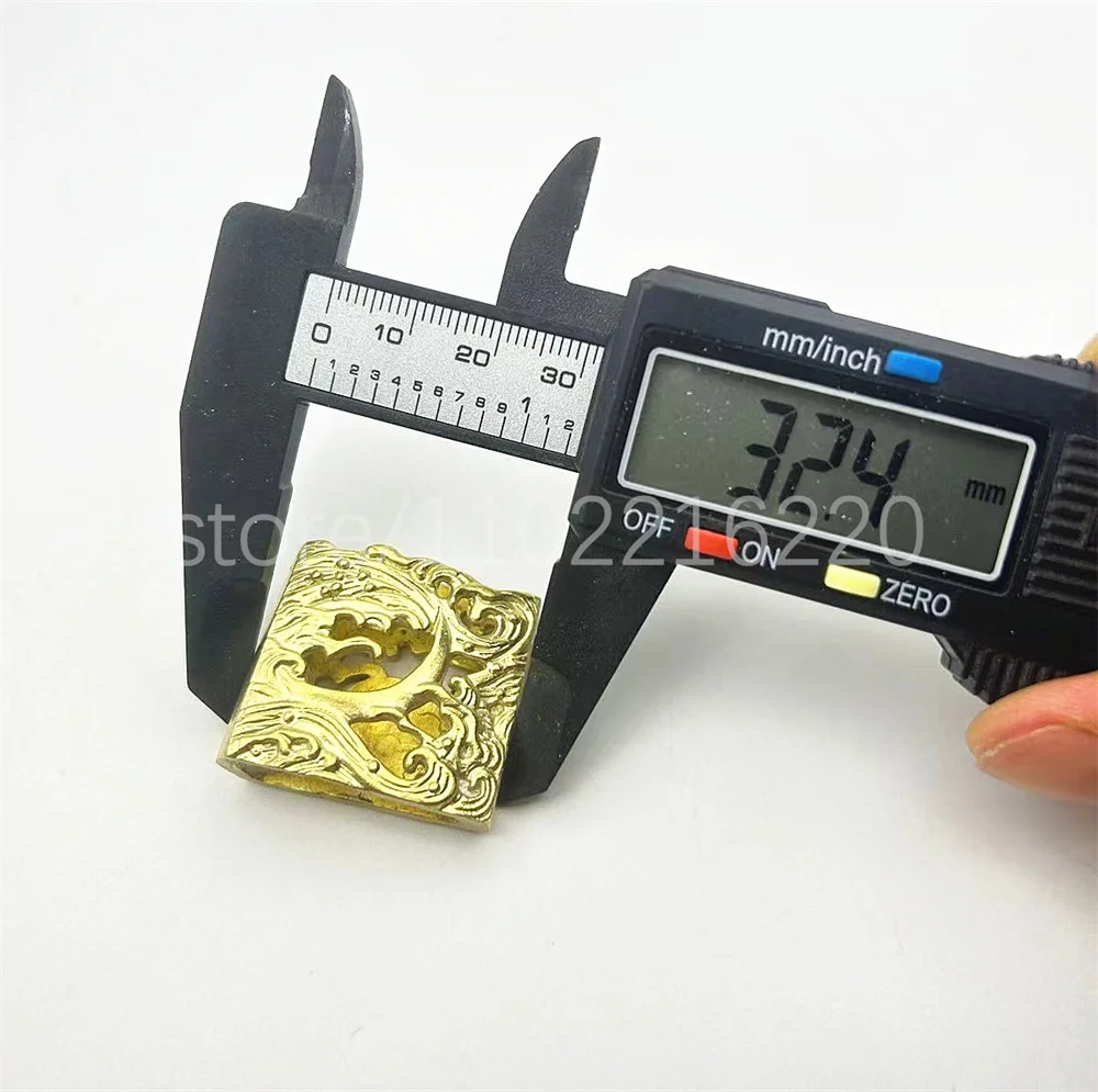 Good Quality Habaki Copper Brass Unique Wave Copper Parts Habaki For Japanese Japan Samurai Katana Tanto Wakizashi Fittings New