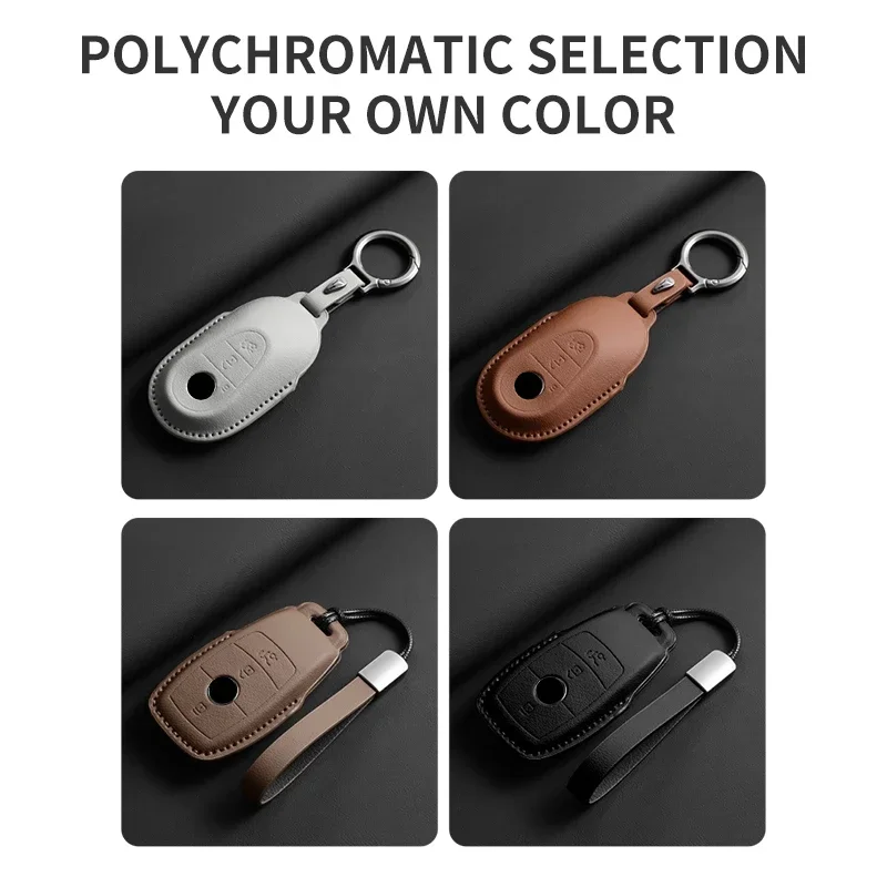 Coque de protection de clé de voiture pour Mercedes Benz, étui pour clé de voiture, E, C, G, M, R, S, classe W204, W212, W176, GLC, CLA, GLA, Jas, GLS, GLA, GLK, CLS
