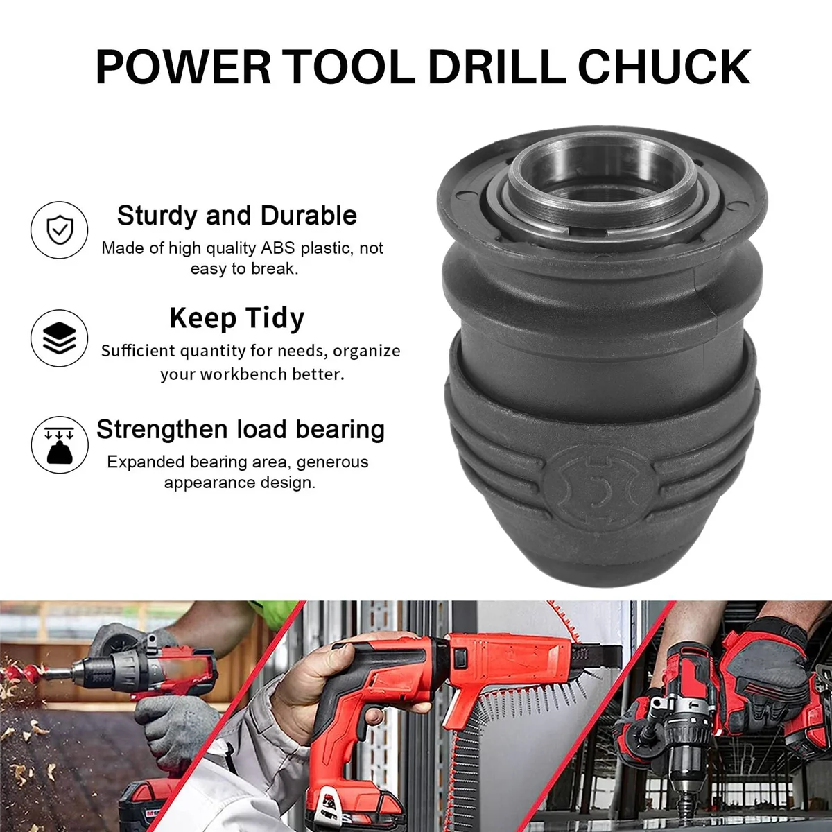 B64CTe-40 Te-35 Te-30 Te-16 Sds Drill Chuck Replace for Hilti Type Te16 Te40 Te35 Te 16 30 35 40 Power Tools Accessories B