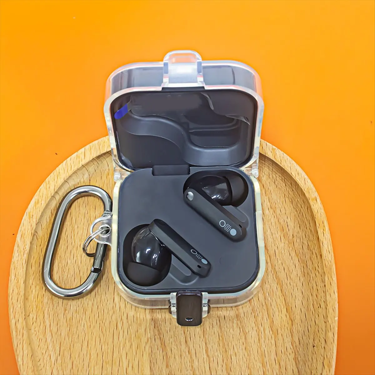 غطاء حماية لهاتف CMF Buds Pro 2 سماعات بلوتوث مادة TPU تبديل حافظة شفافة بلون سادة غطاء بسيط أ #1