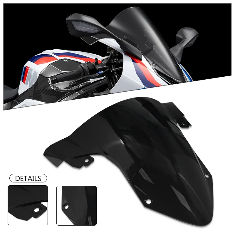 

Hot Sales For S1000RR s1000rr 2019-2024 Motorcycle Windshield Windscreen Viser Visor Wind Front Screen Deflector Protector Parts