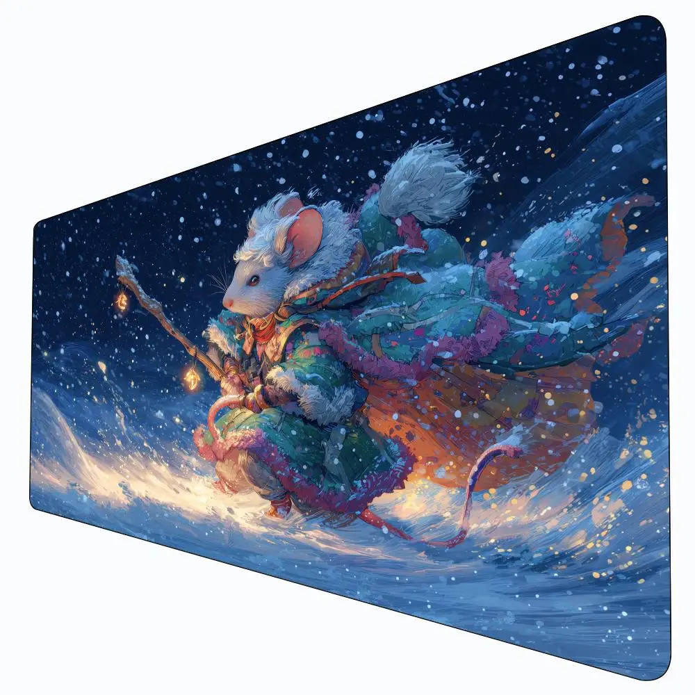 

Игровой коврик Cute Mouse Traveler MTG для карточных игр, нескользящий, прочный, 35x60 см, для командных игр, для настольных игр TCG