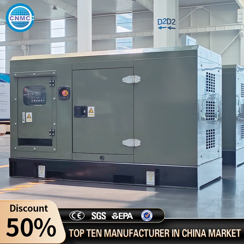 

50KW/80KW/100KW/200KW generator Silent Electric Generators Factory Direct Sales Quiet Customizable for Industrial & Commercial