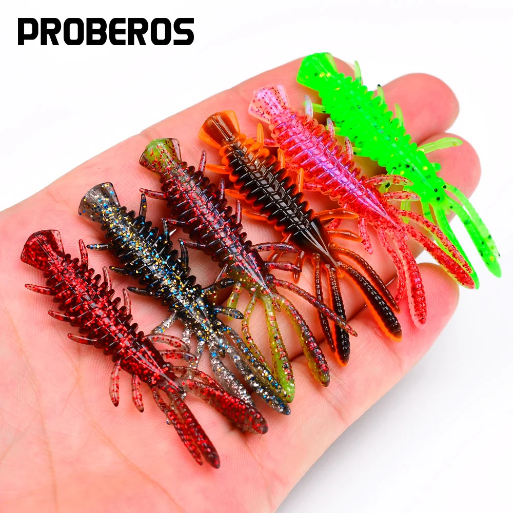 10pcs/lot Bionic Soft Lures for Sea Fishing -65mm- floating/sinking Swimbait Wobblers Artificial Tackle with Realistic Movement