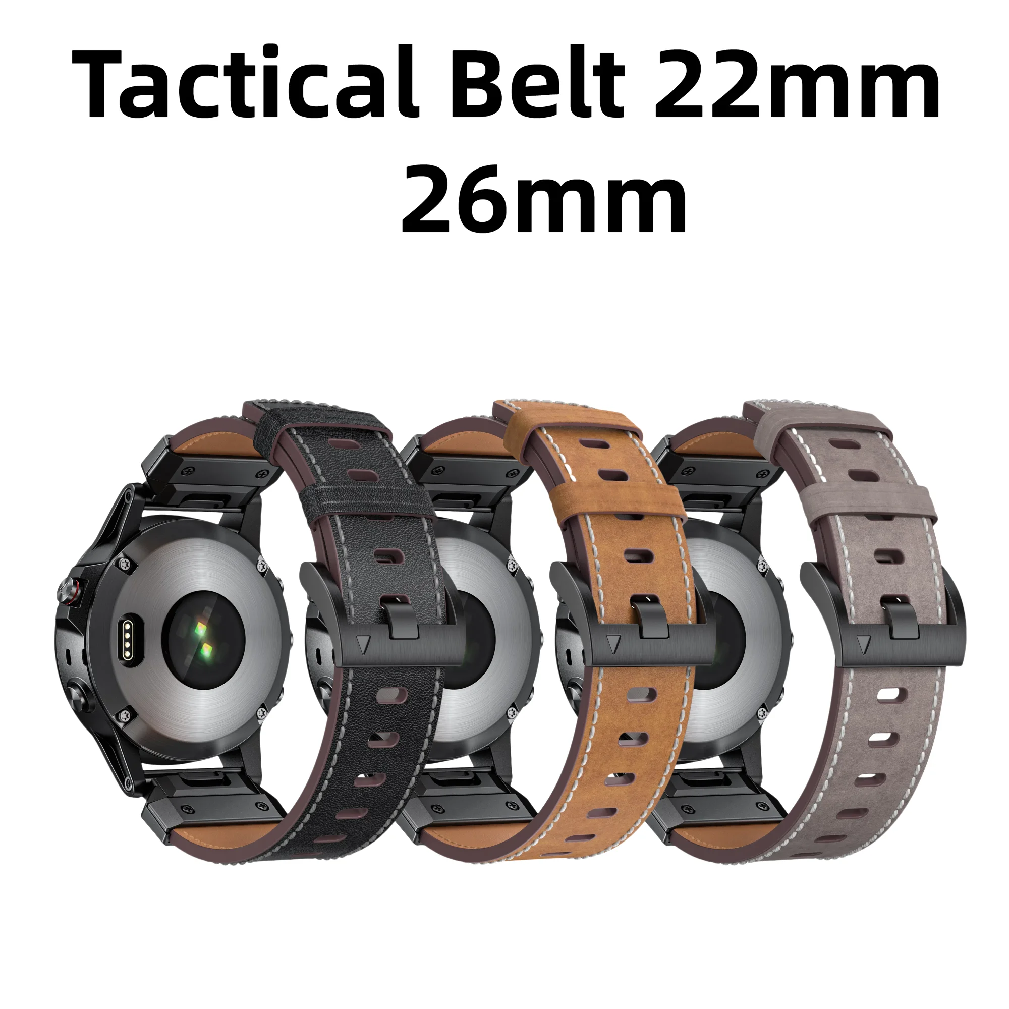 22 26mm Tactical Belt Strap for Garmin Fenix 6 Pro/7/5 Camo Band for Instinct 2/Forerunner 965/Approach S62 Watchband