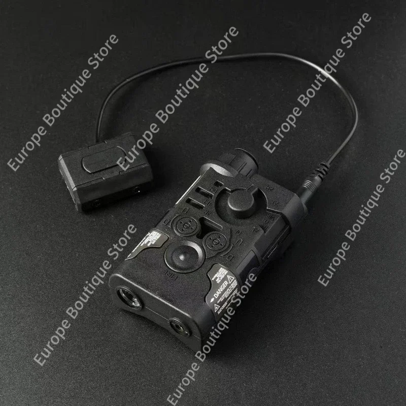 NGAL Portable Tactical Box Green Dot Aim Lens Outdoor Torch Light Flash Pulse Cord Switch Key Airsoft Gear Unit