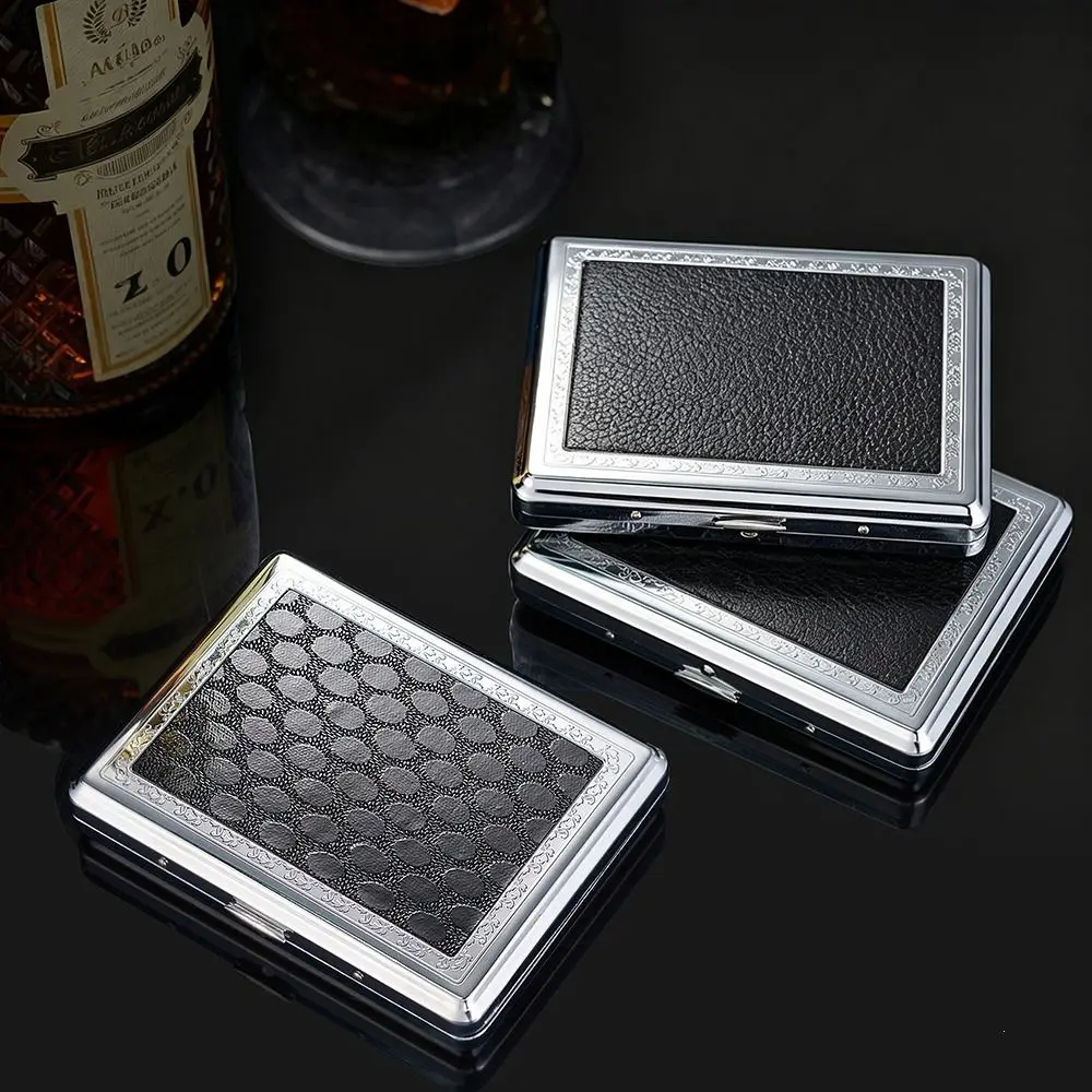 Vintage-Style Vintage Card Case Versatile Design Easy Snap Metal Case Metal Material Multi-function Card Holder ID Card Holder