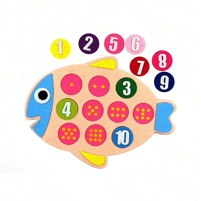 Montessori Felt Math Toy Set 3