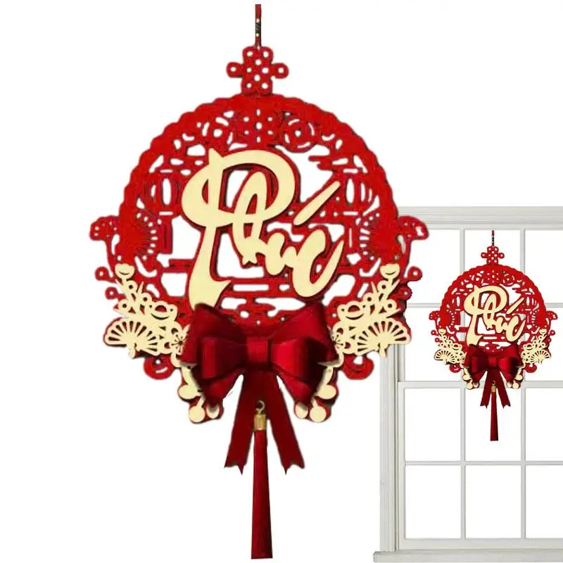 Decoração do Ano Novo Chinês, Personagem Vietnamita, Enfeites De Pendurar, Decorações do Ano do Dragão, Decorações Tradicionais Penduradas, 2024
