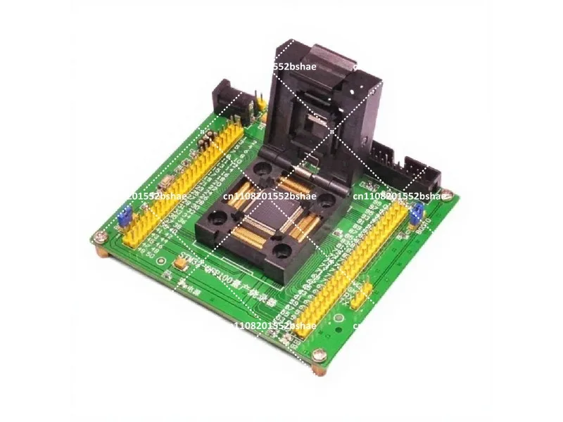 STM32 QFP100 Production Programming Test Socket Download Tool 0.5mm LQFP100