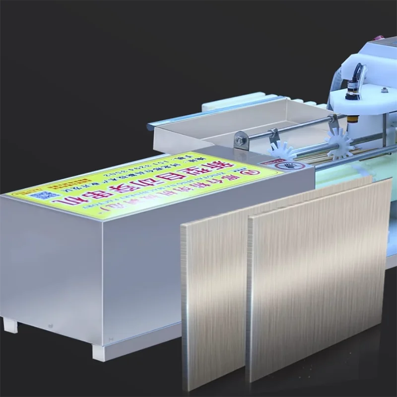 

Полностью автоматическая машина для вставки шампуров для магазинов барбекю с быстрой скоростью резьбы