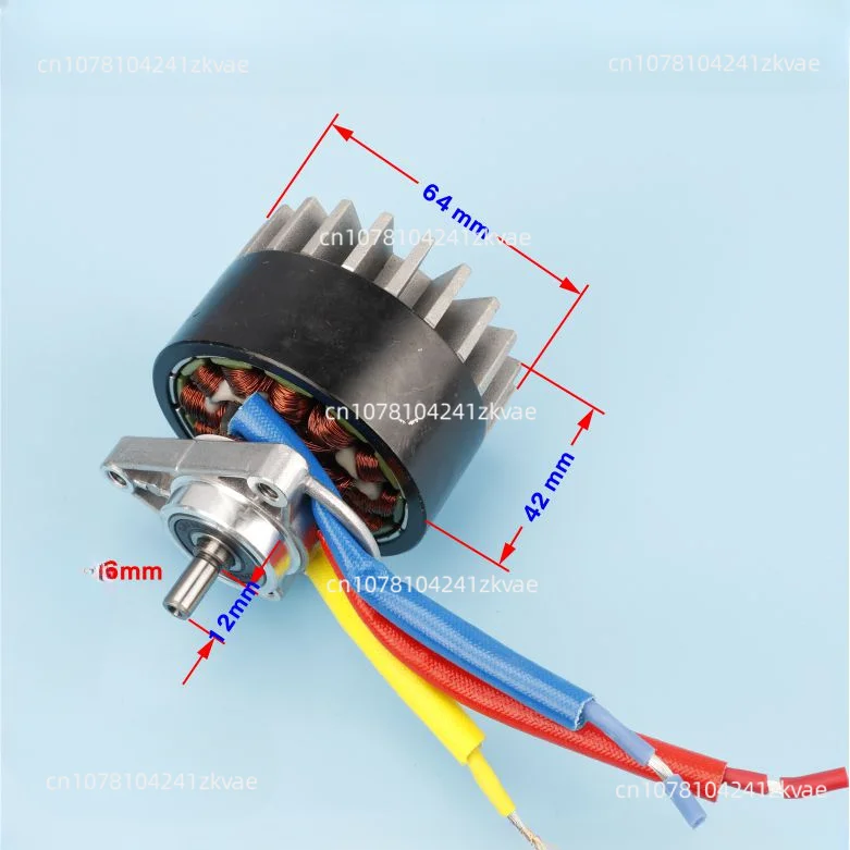 Imagem -02 - Brushless Power Outer Rotor Motor para Garden Tool Serra Elétrica Cortador de Grama Corte de Hélice Puxando Net Barco Dc18v 36v 300w 500w