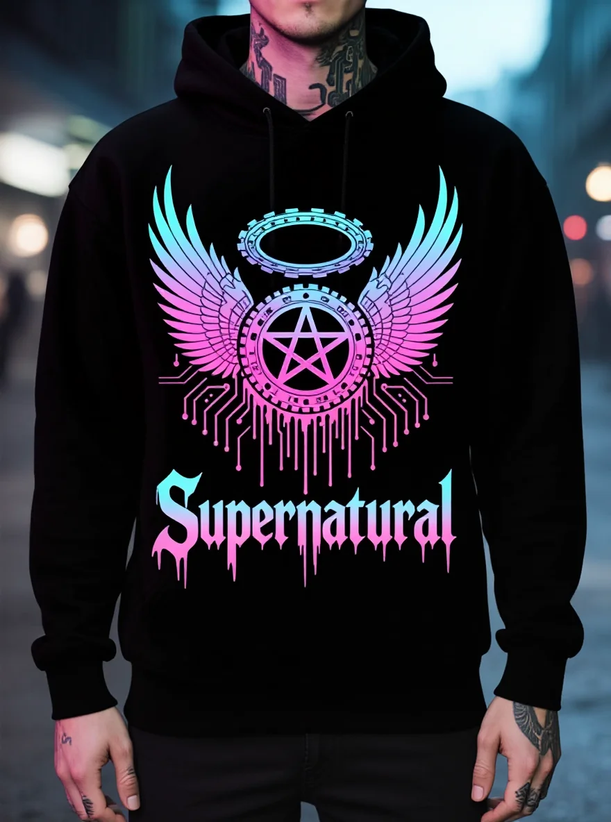 

166_601100571534569 Мужская толстовка с капюшоном, повседневная, стандартного кроя, всесезонная