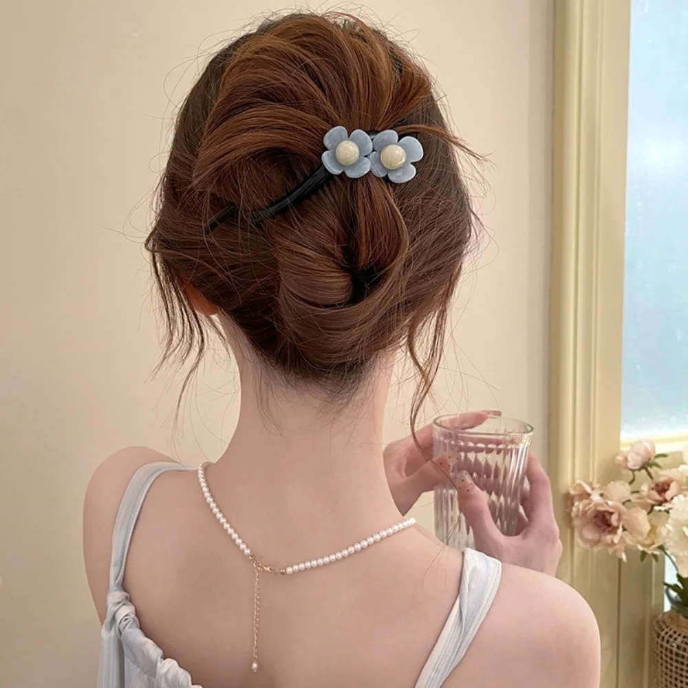Fashion No Slip Hair Clips Shark Clip Hair Sticks Grab Clip Hair Accessories Flowers Hairpins For Women