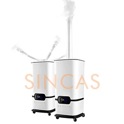 16L Industrial Humidifier Ultrasonic Air Mute Humidifier Commercial Supermarket Fruit Fresh-Keep Mist Maker Humidifier 110V/220V