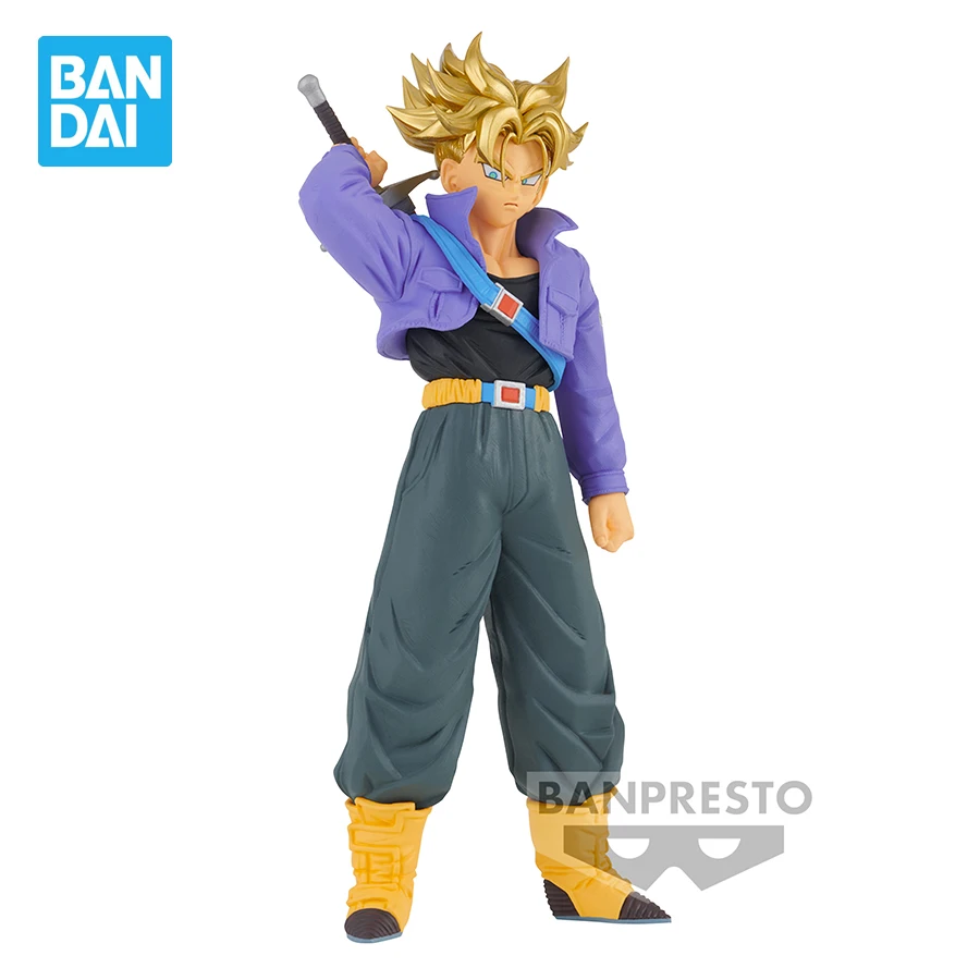 Banpresto Dragon Ball Z Anime Figurines Blood Of Saiyans SSJ Trunks PVC Action Figures DBZ Figurals Collectible Model Toys