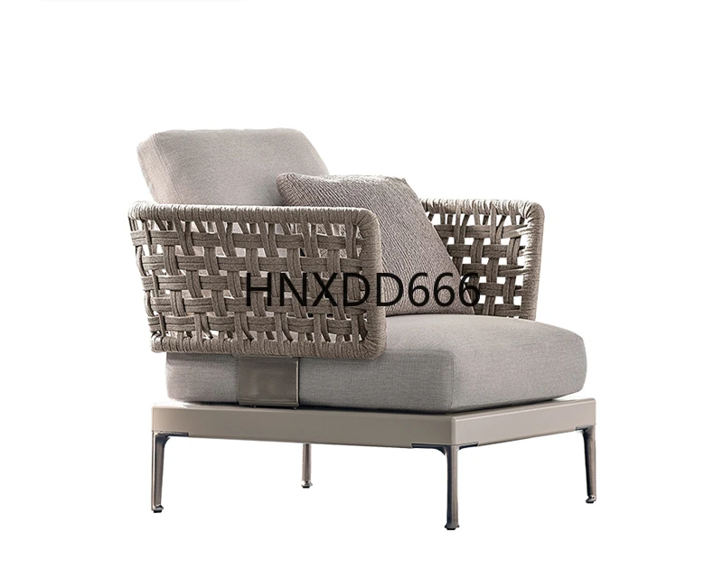 

Outdoor sofa rattan leisure corner sofa chair furniture combination