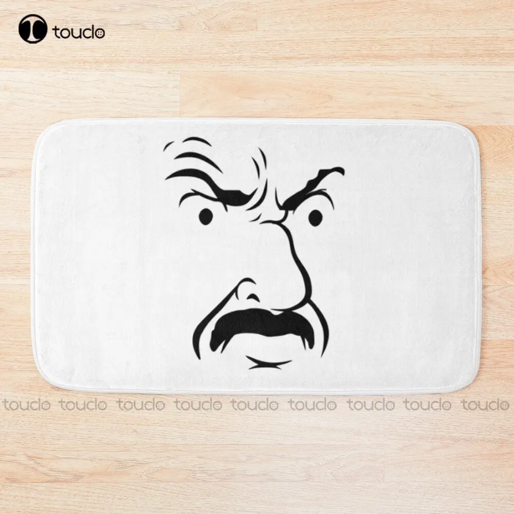 Aqua Teen Hunger Force Carl Bath Mat Cute Bathmat Bathmat For Tub