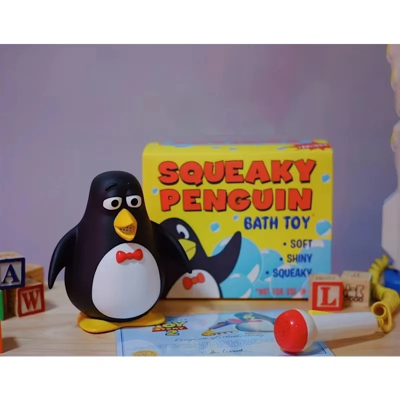 新しいディズニーピクサートイストーリー Wheezy 装飾品モデル潮プレイトイストーリーペンギン装飾品漫画周辺モデルギフト