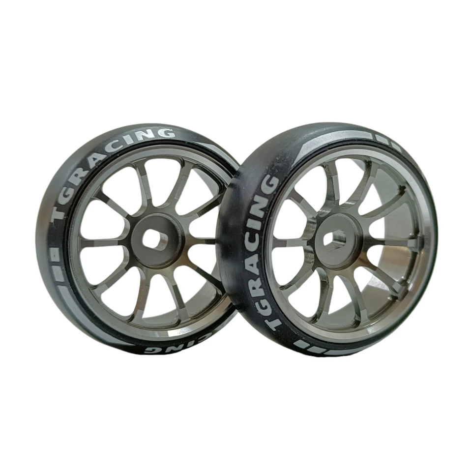 TG Racing 1/24 1/28 ミニッツ AWD CNC メタルホイール ドリフトタイヤ