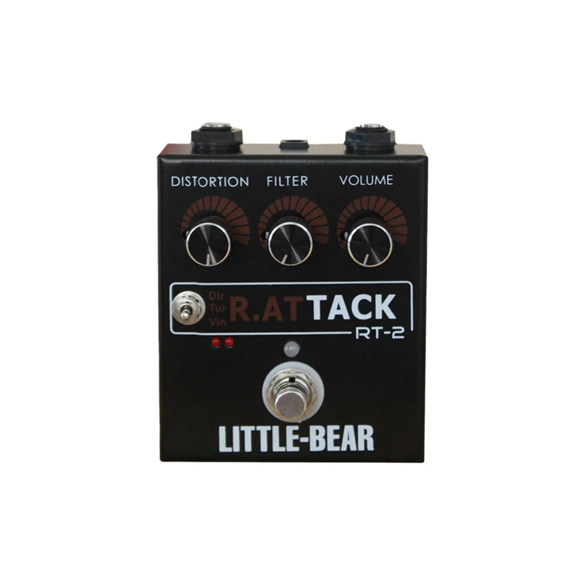 

3-Speed Guitar Bass Distortion Effects Effects Monoblock Effects Fuzzy Pedal LED RAT Multi-Function Convenience Effects