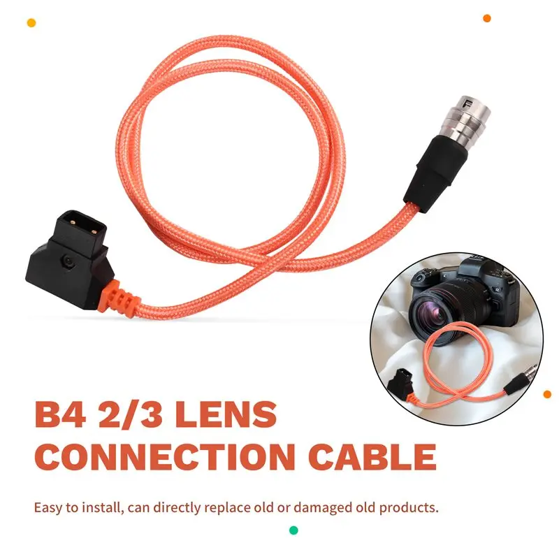 ABZZ-D-Tap Male To 12-Pin Female Power Cable For Fuji 2/3