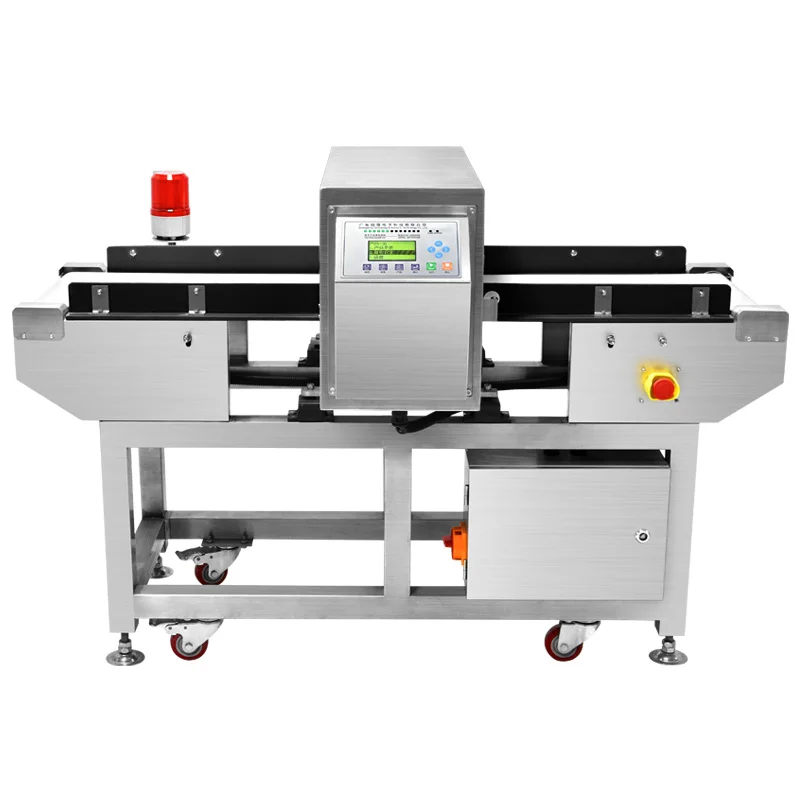 High Sensitive Factory Hot Sale Metal Detector Belt Conveyor Easy To Operate For Bread Biscuit Cake