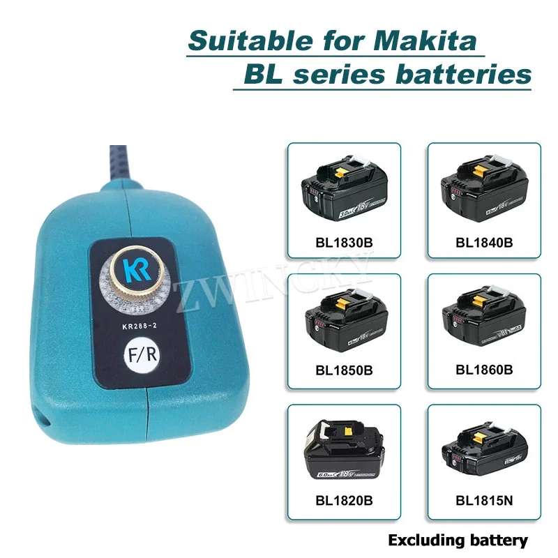 40W Electric Grinder No-load speed up to 18000r/min Home DIY Electric Grinder Suitable For Makita 18V 21V Lithium Battery Tool