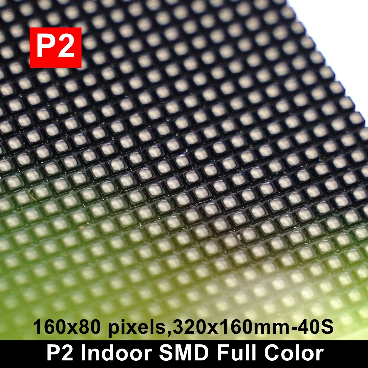 Super Clear P2 Indoor LED Video Screen Panel 320*160mm 3-in-1 SMD Full Color Module