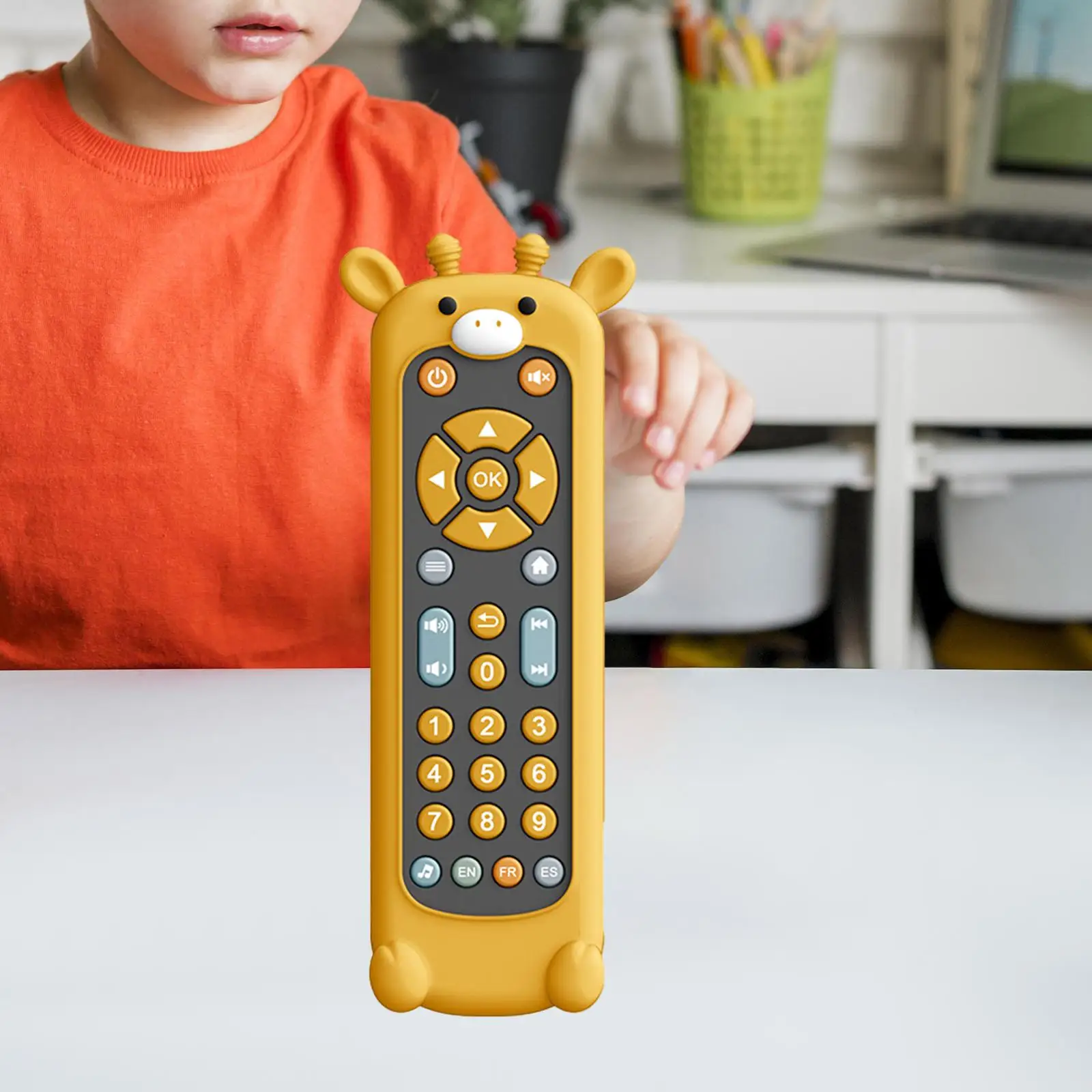 Remote Kid Infant Baby Toys Music TV Remote Controller for 1 2 3 Year Old