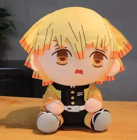 20cm 일본 인기 데몬 슬레이어 봉제인형 귀여운 애니메이션 귀멸의 칼날 카마도 탄지로 네즈코 젠이츠 쿄쥬로 장난감 어린이 선물