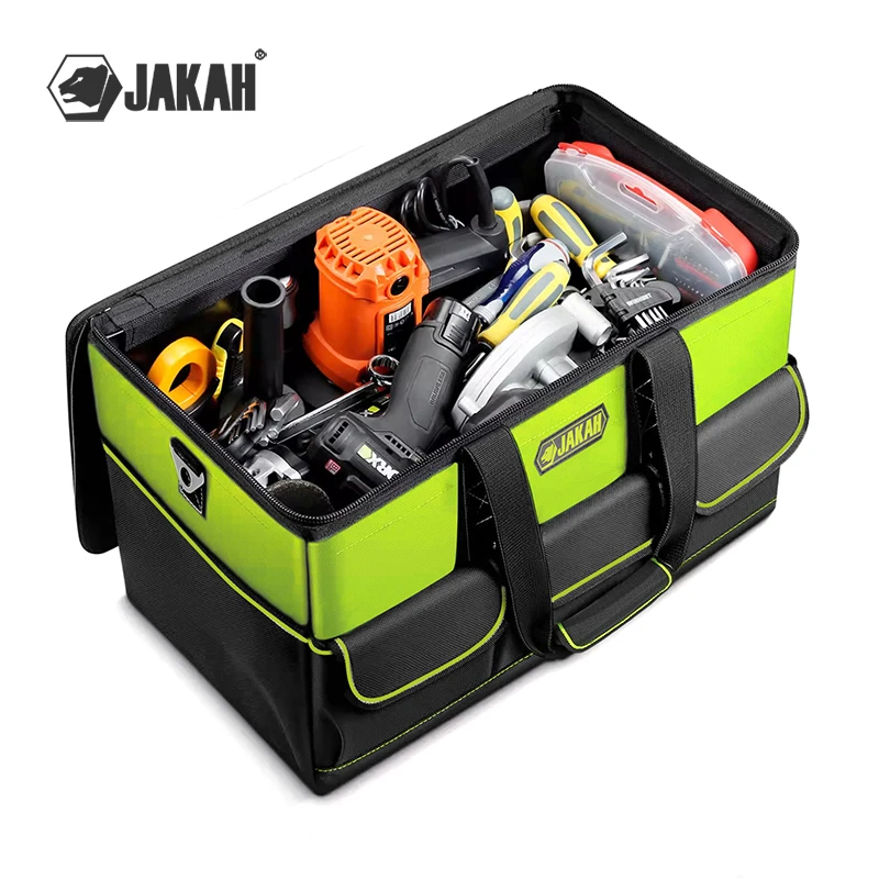 Large Capacity Tool Bag Thickened Oxford Waterproofed Wear-Resistant Heighten Electrician Tool Storage Bag HL120