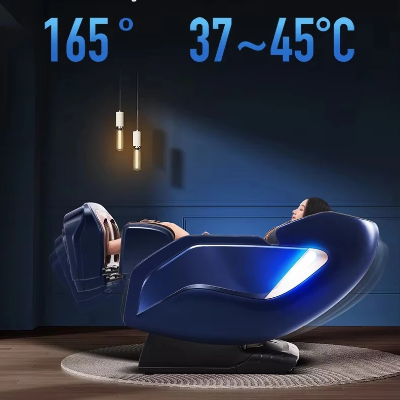 2024 DWJ Luxury Dual Core Shiats Heating 4d 5d Folding Full Body Massage Office Chair Full Body zero Gravity for Home Portable