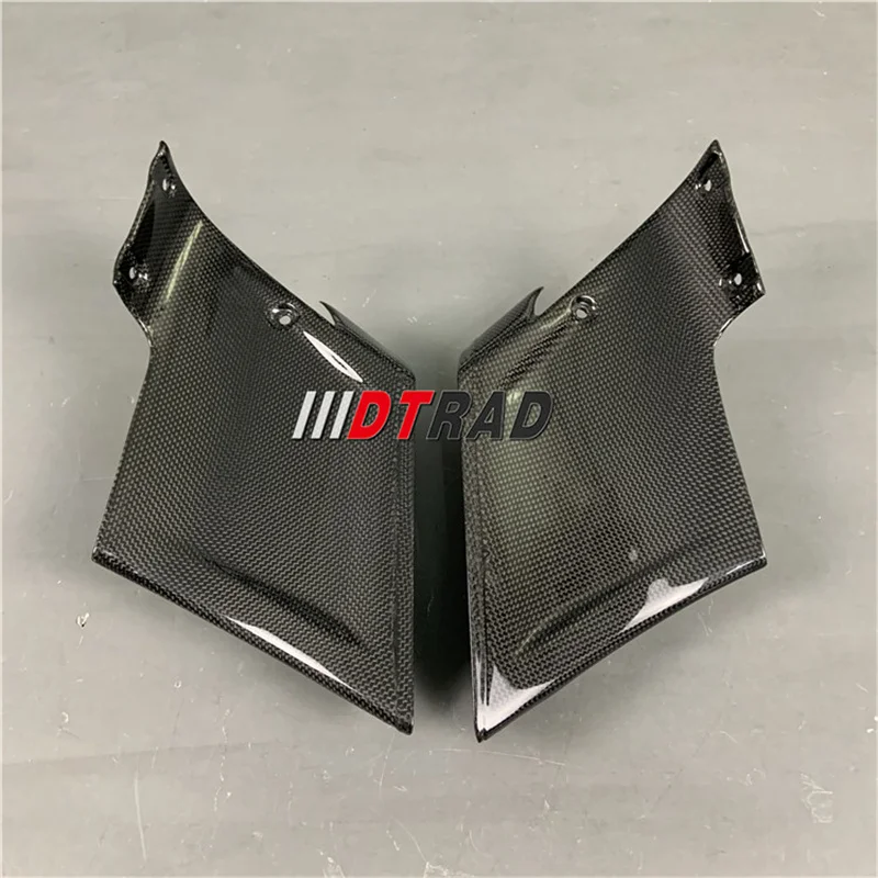 Real Carbon Fiber For Ducati Diavel 1260 \\S 2019 2020 2021 Motorcycle Air intake network Liner Panel Fairing