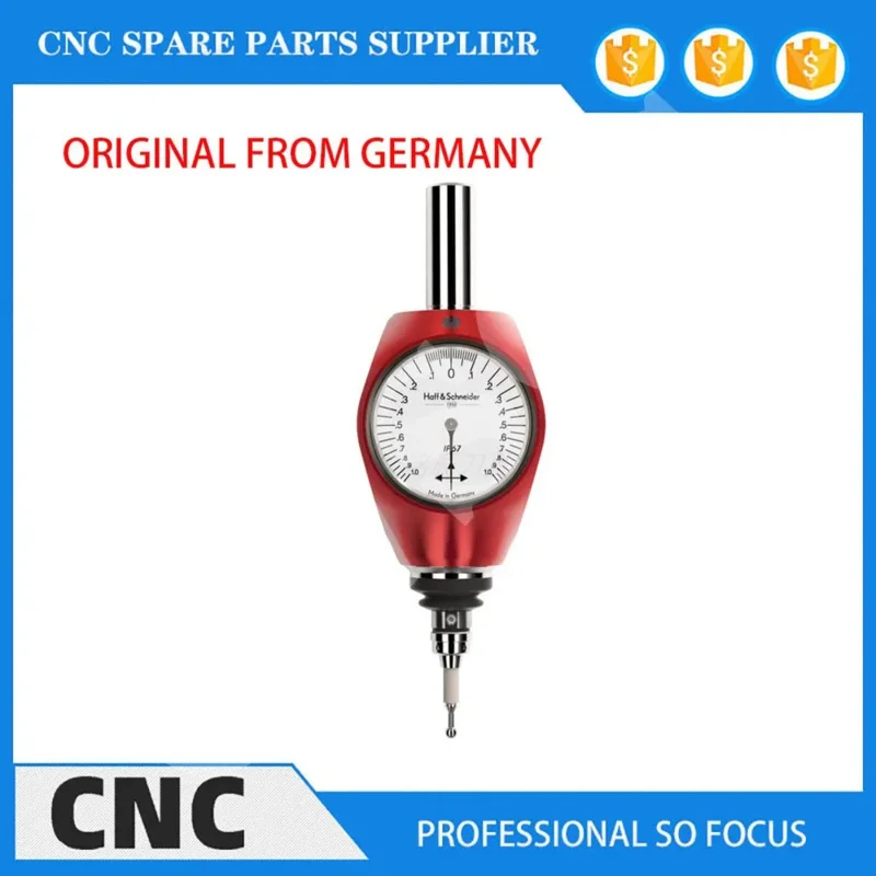 German original Mahr3D edge finder pointer type 16 handle Marr 359550 red probe three-dimensional sub-pointing stick