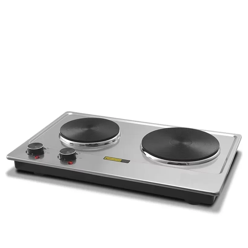 

Electric furnace embedded high-power fried double desktop binocular commercial furnace