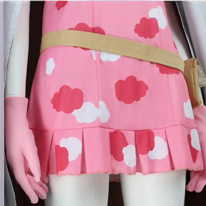 Disfraz de Cosplay de pavo real de Anime, vestido de fruta de Totto Land Queen, capa, sombrero, traje de Carnaval Sexy para mujer mj:3